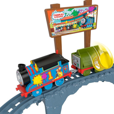 Thomas & Friends Paint Delivery Set with Motorized Thomas