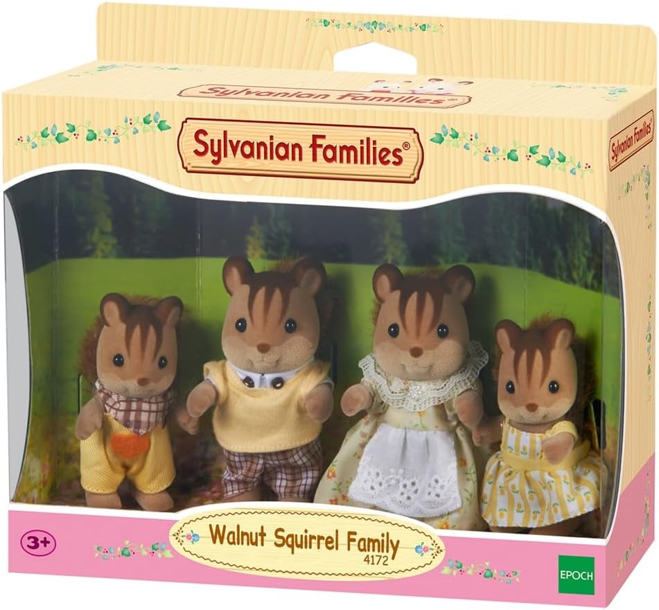 Sylvanian Families 4172 Walnut Squirrel Family