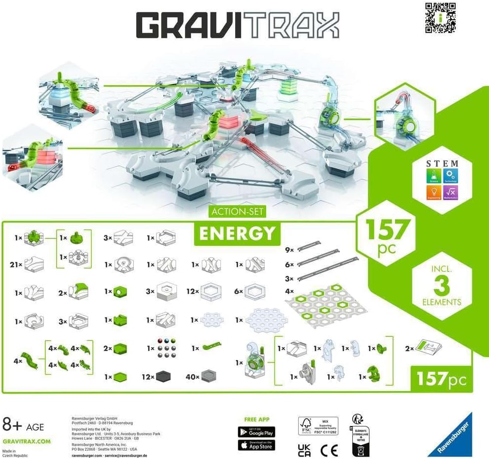 Ravensburger GraviTrax Action-Set Energy 27482 Starterset