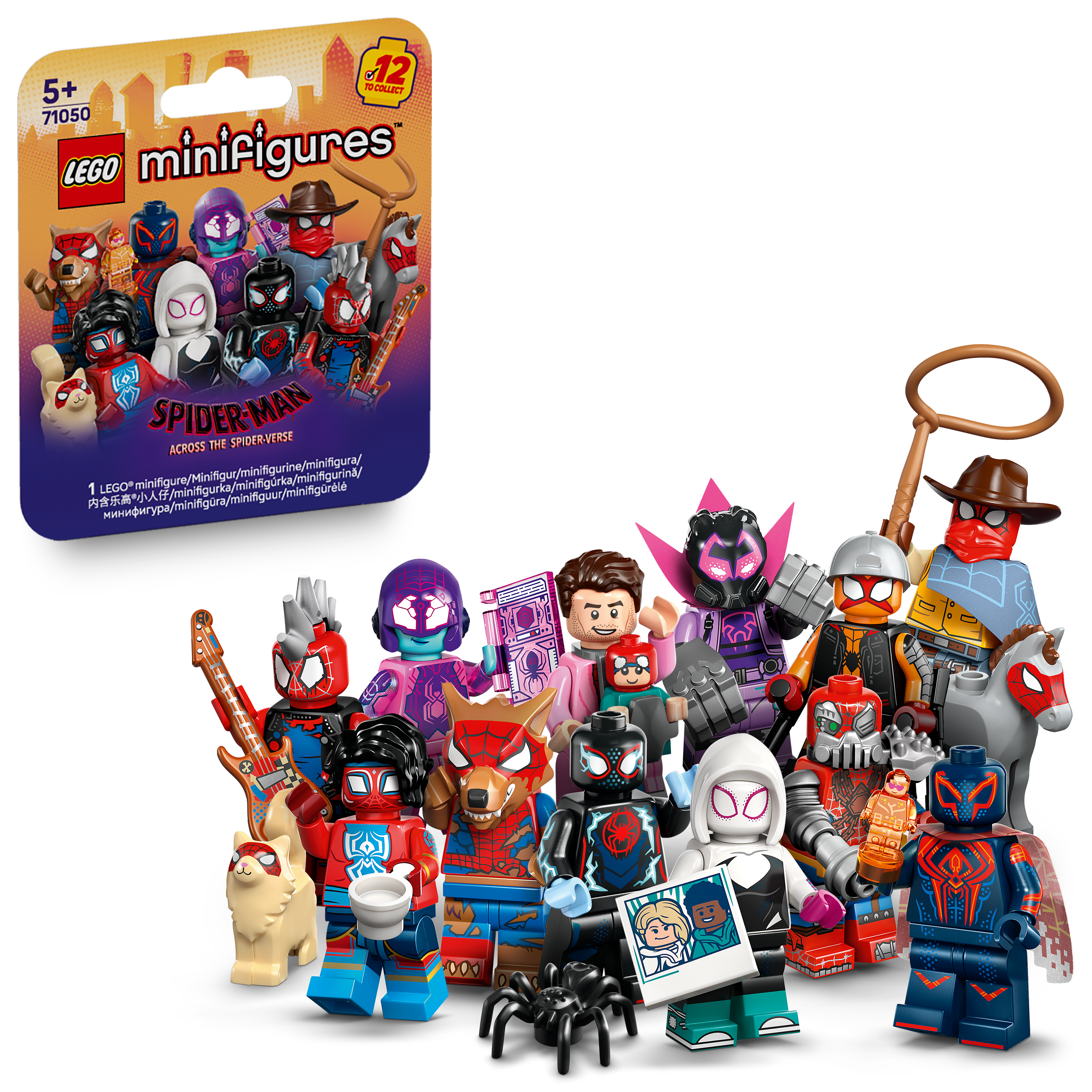 LEGO 71050 Minifigures Spider-Man: Across the Spider-Verse