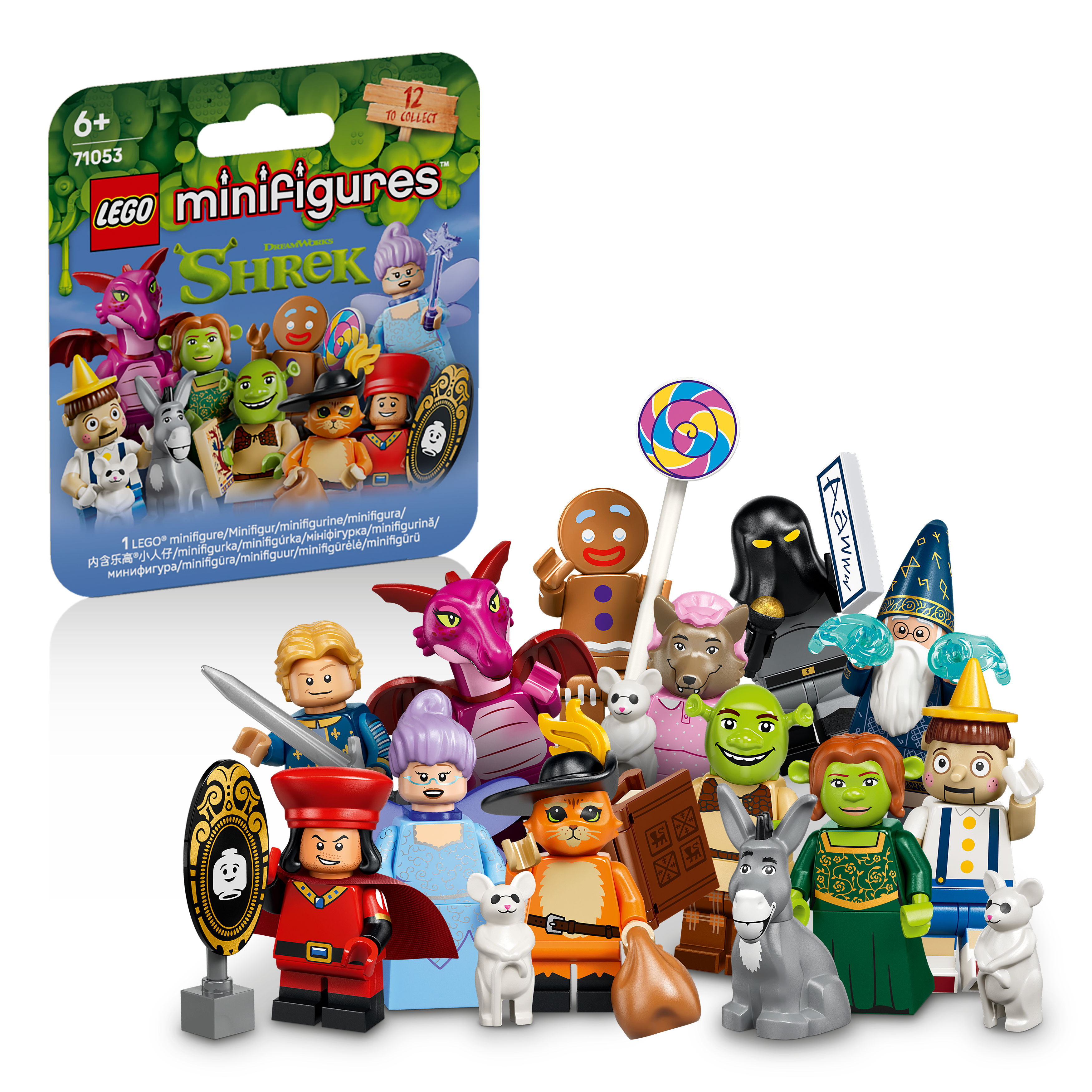 LEGO 71053 Minifigures Shrek Series Mystery Box Toy