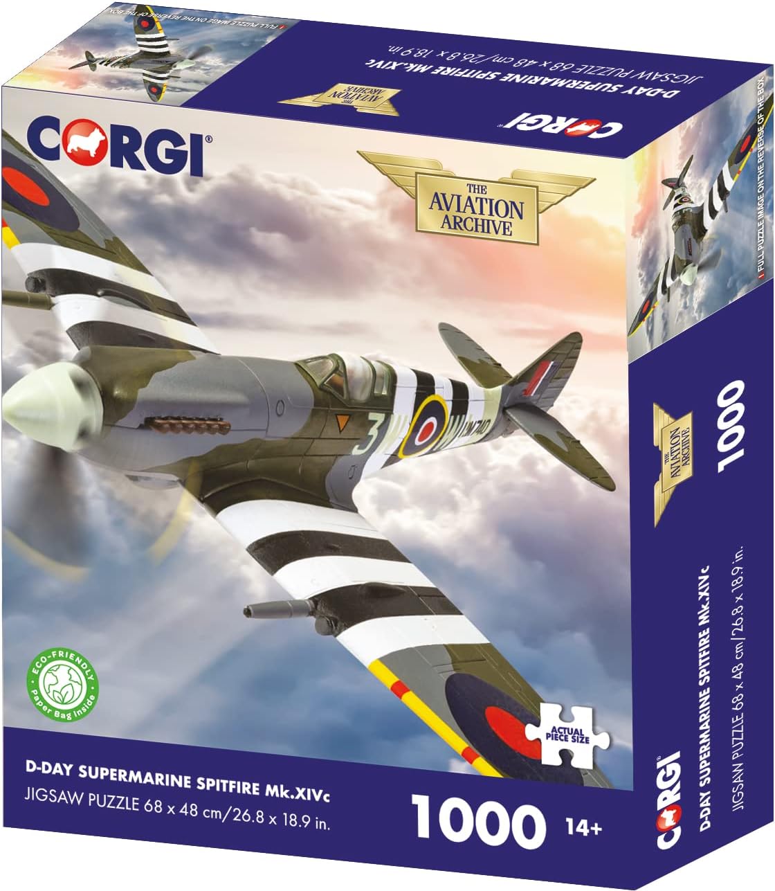 Corgi D-Day Spitfire 1000pc Puzzle