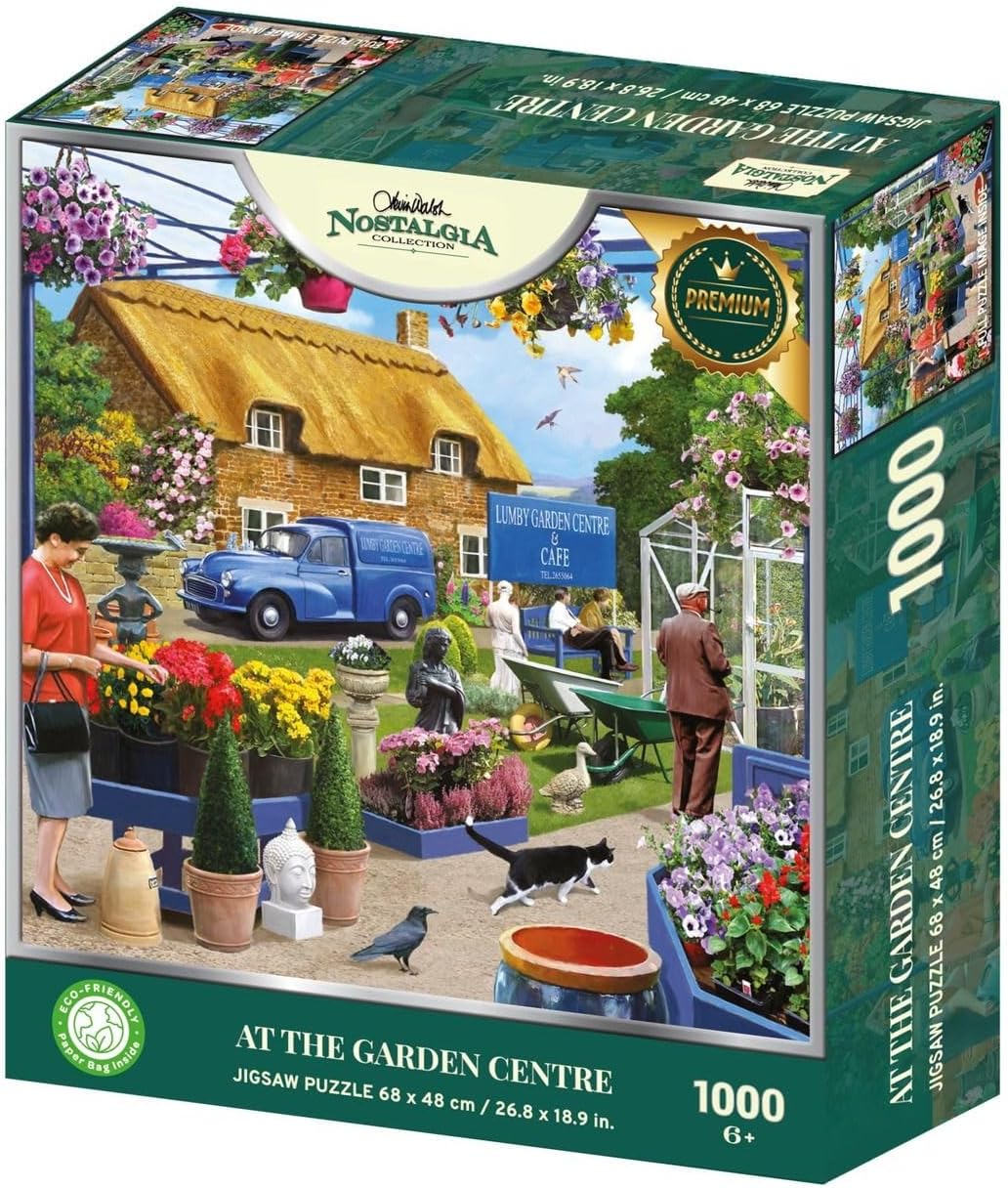 Nostalgia 1000 Puzzle At The Garden Centre