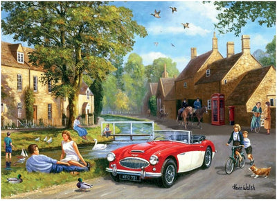 Nostalgia 1000 Puzzle Cotswold Village