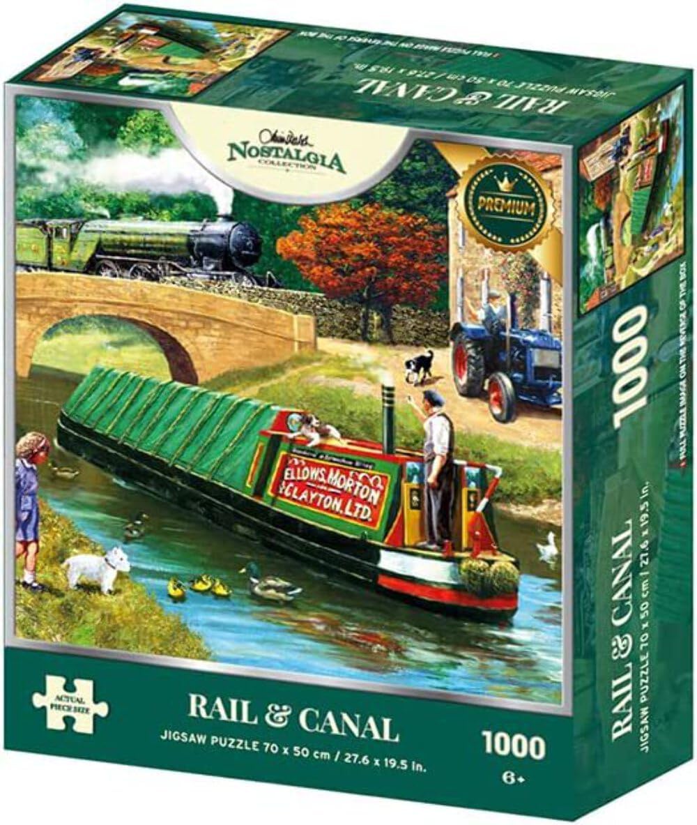 Nostalgia 1000 Puzzle Rail & Canal