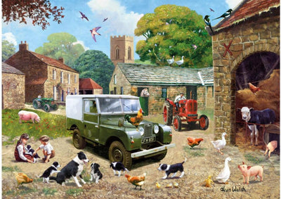 Nostalgia 1000 Puzzle Down On The Farm