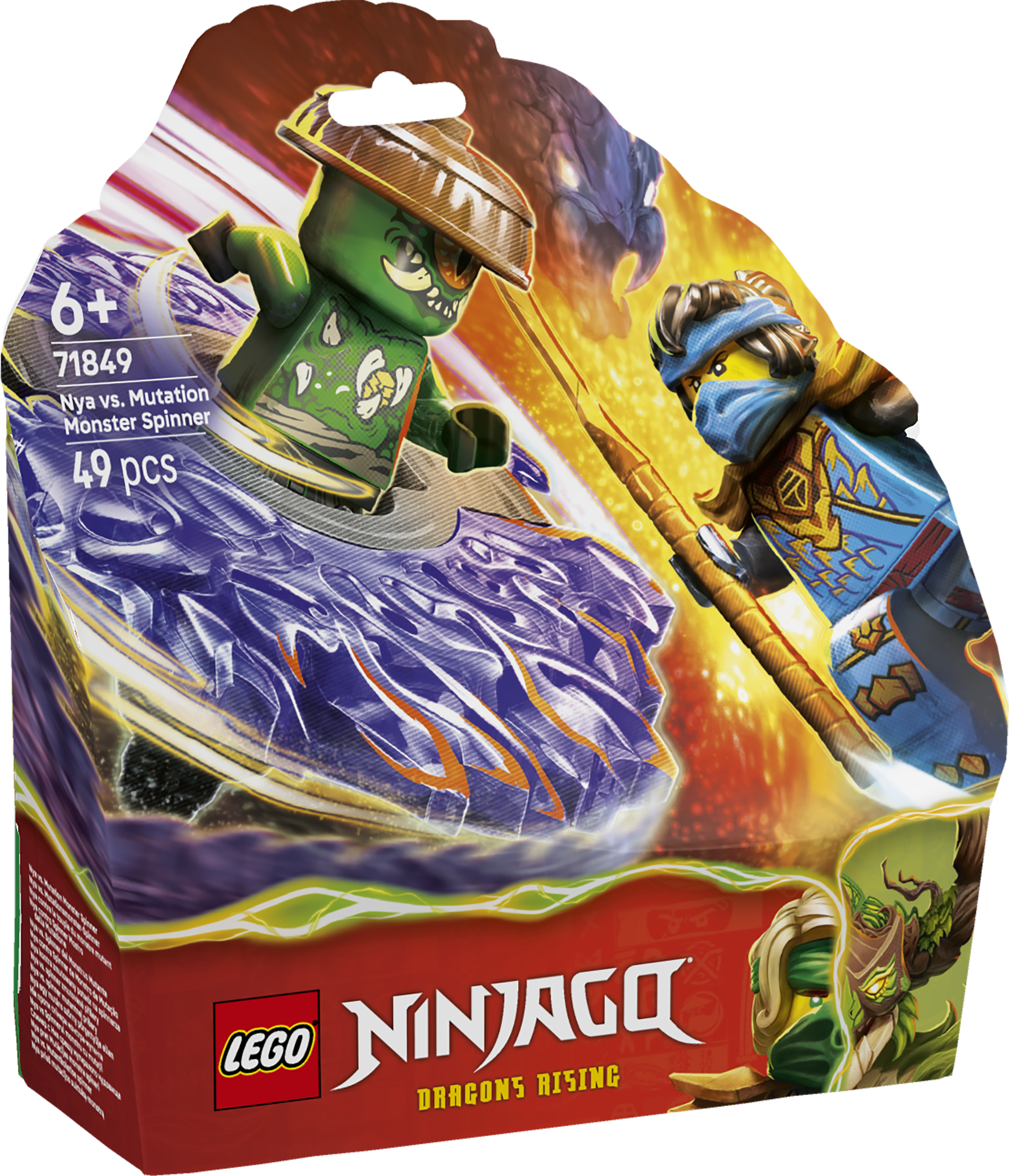 LEGO 71849 Ninjago Nya vs. Mutation Monster Spinner