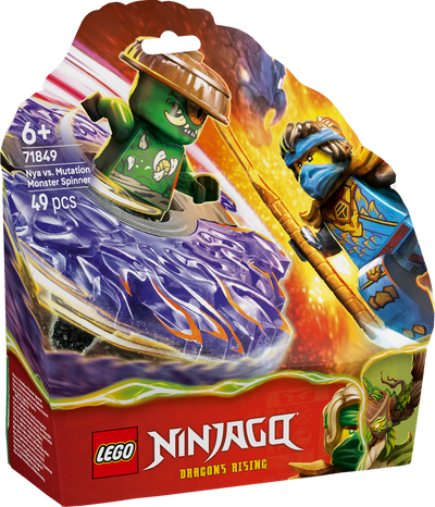 LEGO 71849 Ninjago Nya vs. Mutation Monster Spinner