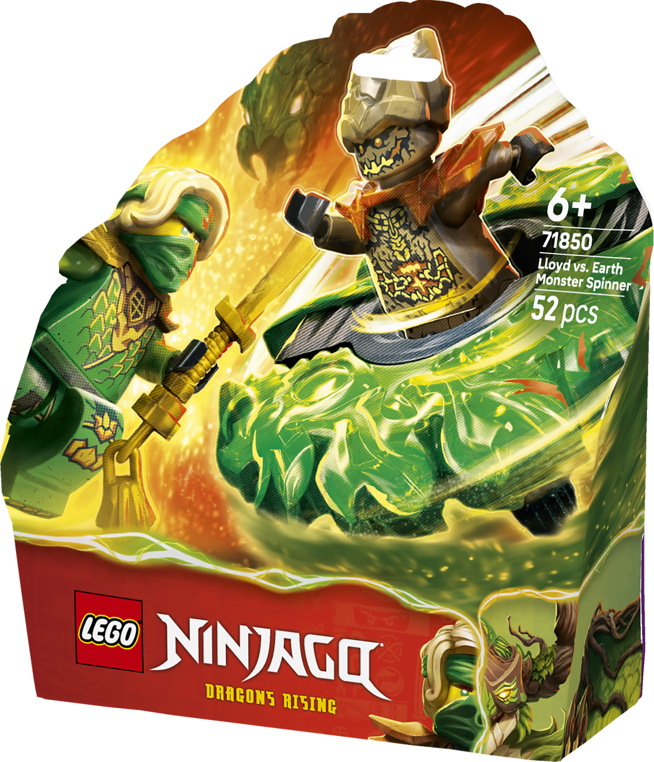 LEGO 71850 Ninjago Lloyd vs. Earth Monster Spinner