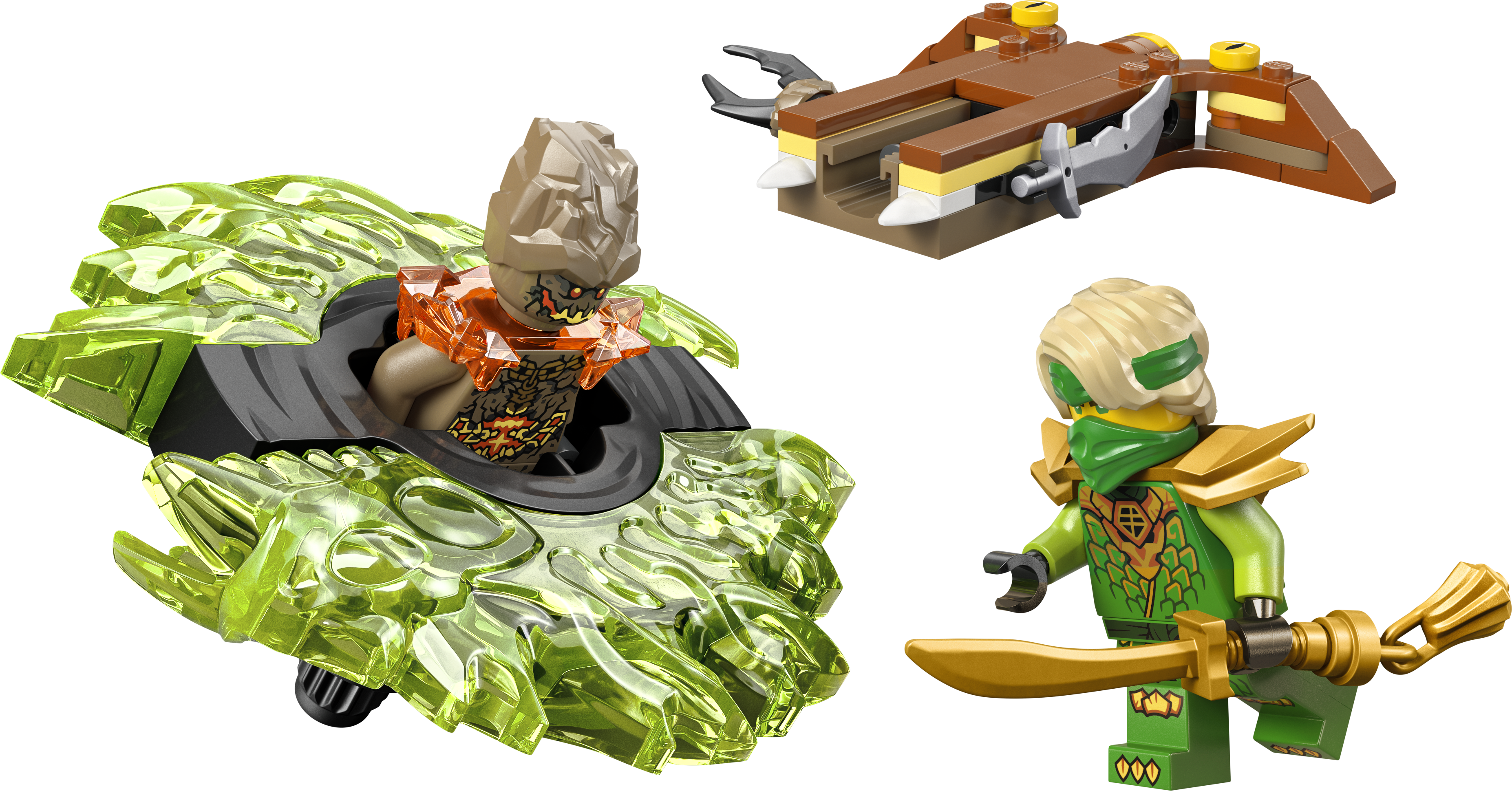 LEGO 71850 Ninjago Lloyd vs. Earth Monster Spinner