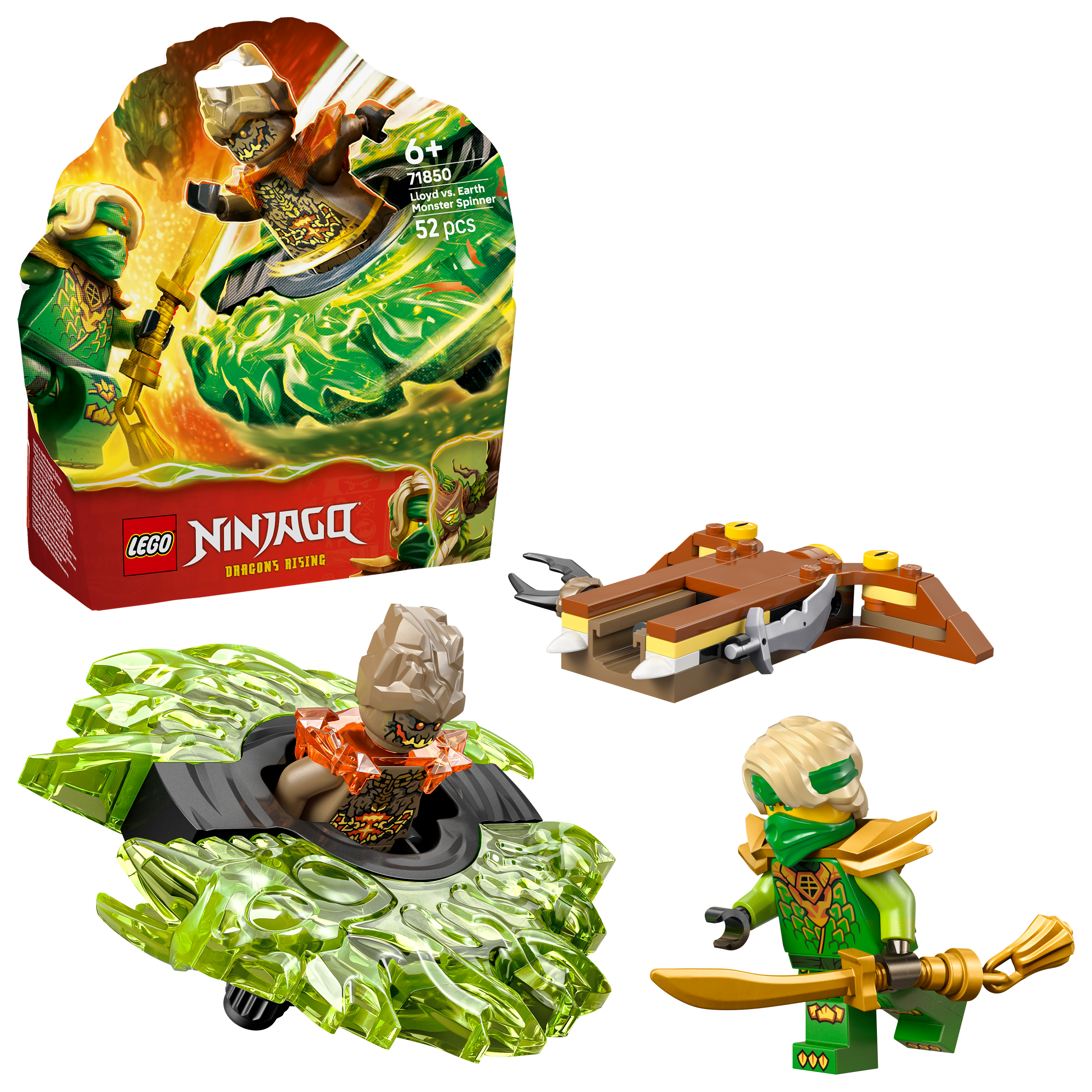 LEGO 71850 Ninjago Lloyd vs. Earth Monster Spinner