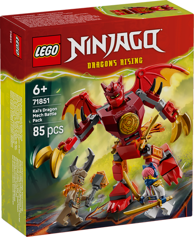 LEGO 71851 Ninjago Kai's Dragon Mech Battle Pack