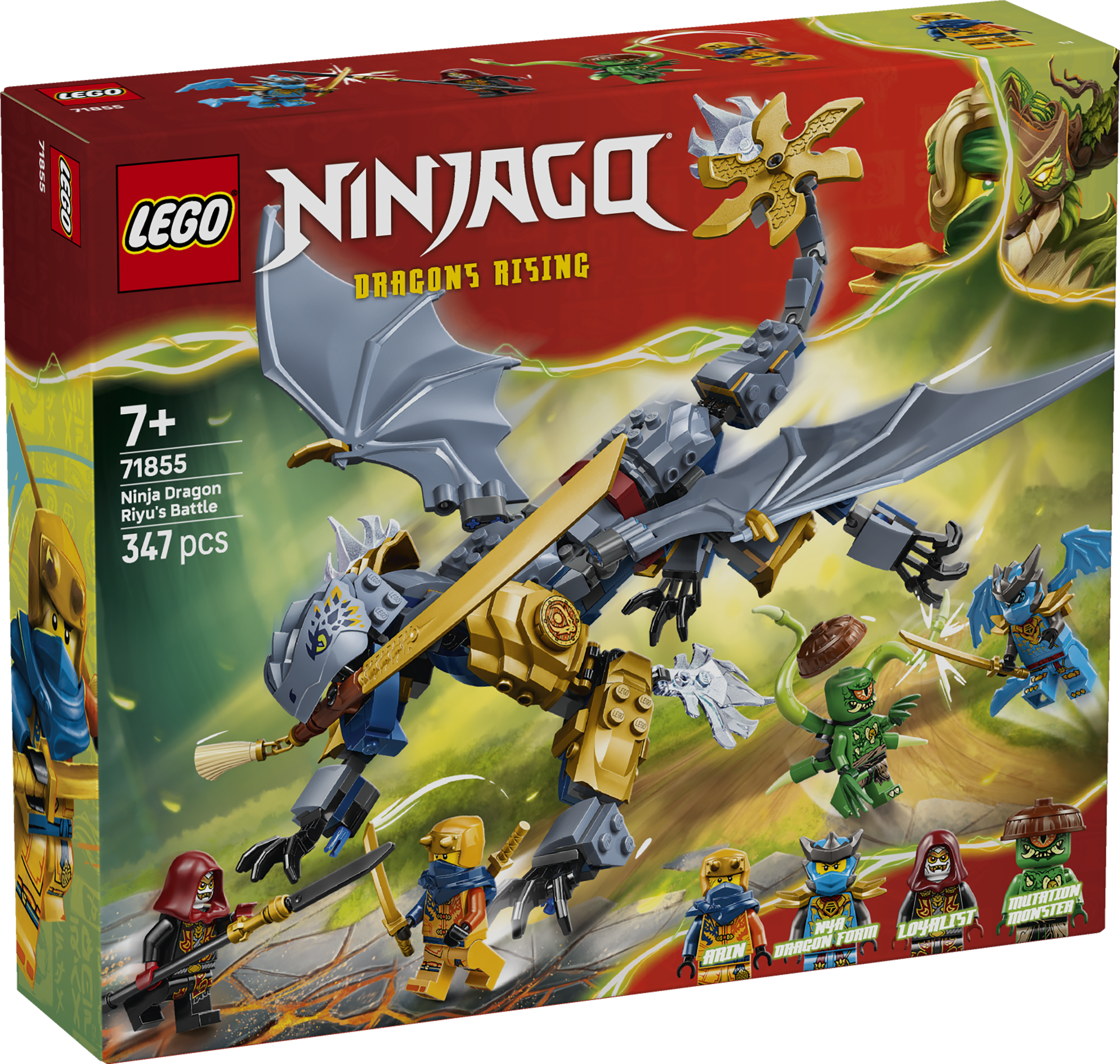 LEGO 71854 Ninjago Cole's Mission Mech & Dragon Zane