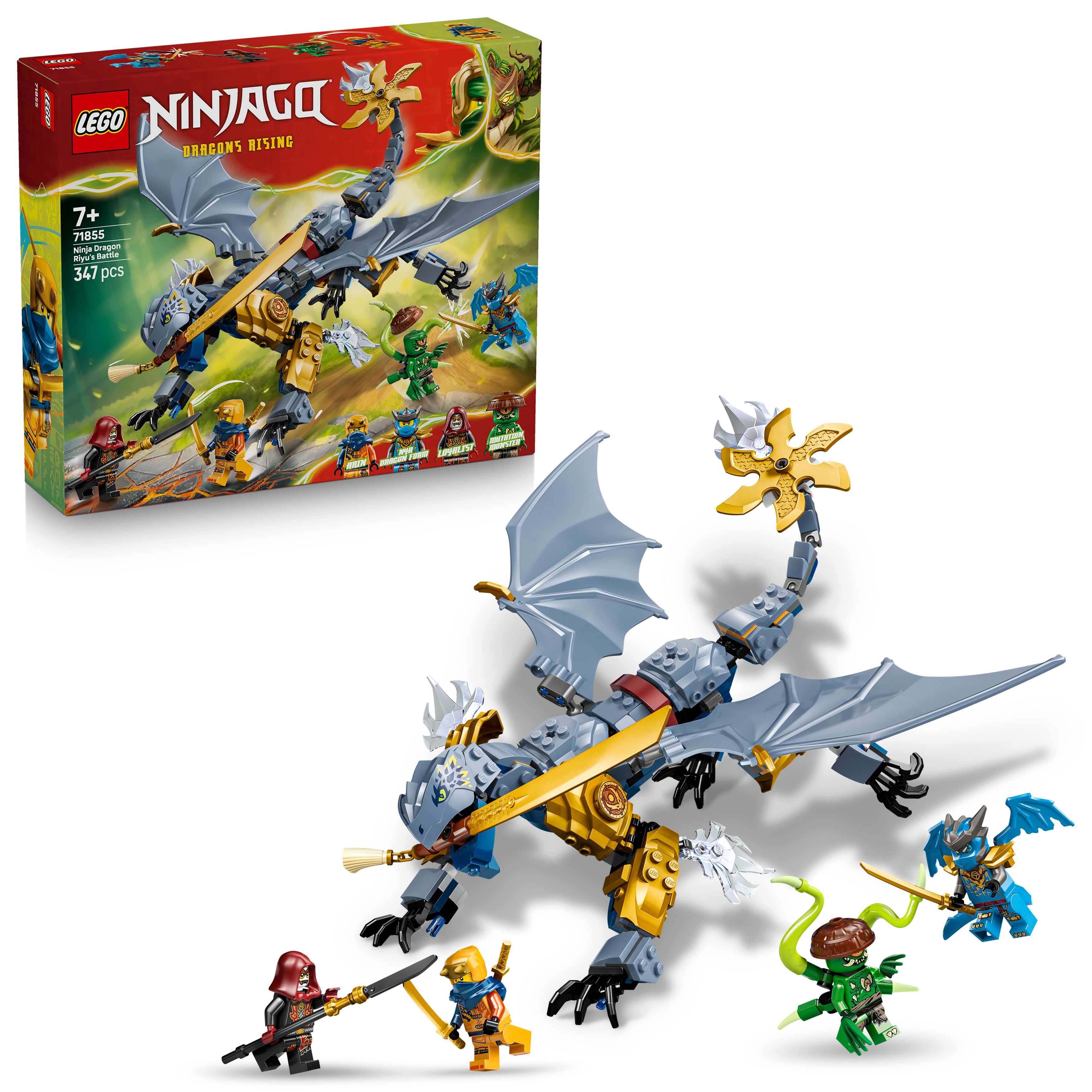 LEGO 71854 Ninjago Cole's Mission Mech & Dragon Zane