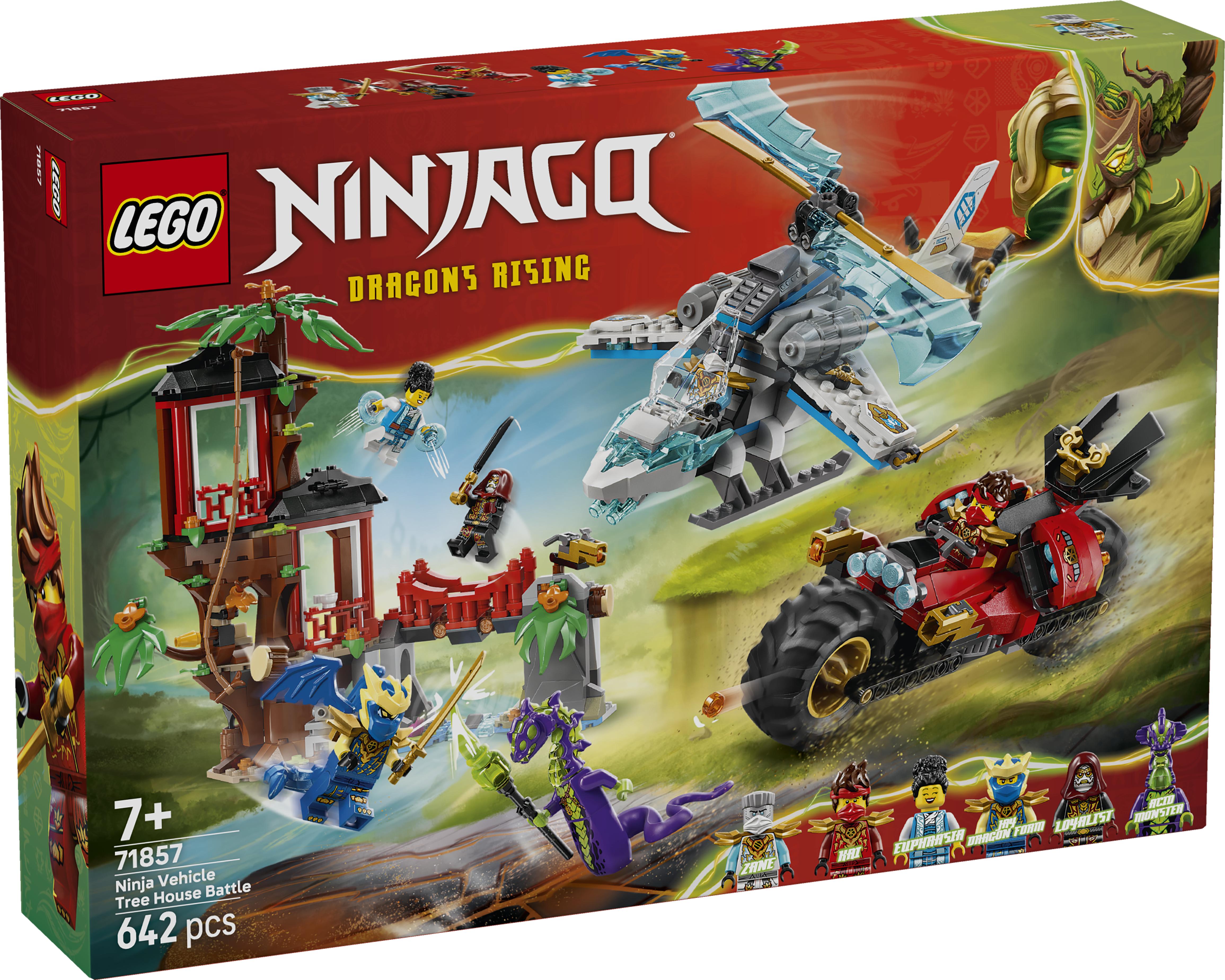 LEGO 71857 Ninjago Ninja Vehicle Tree House Battle