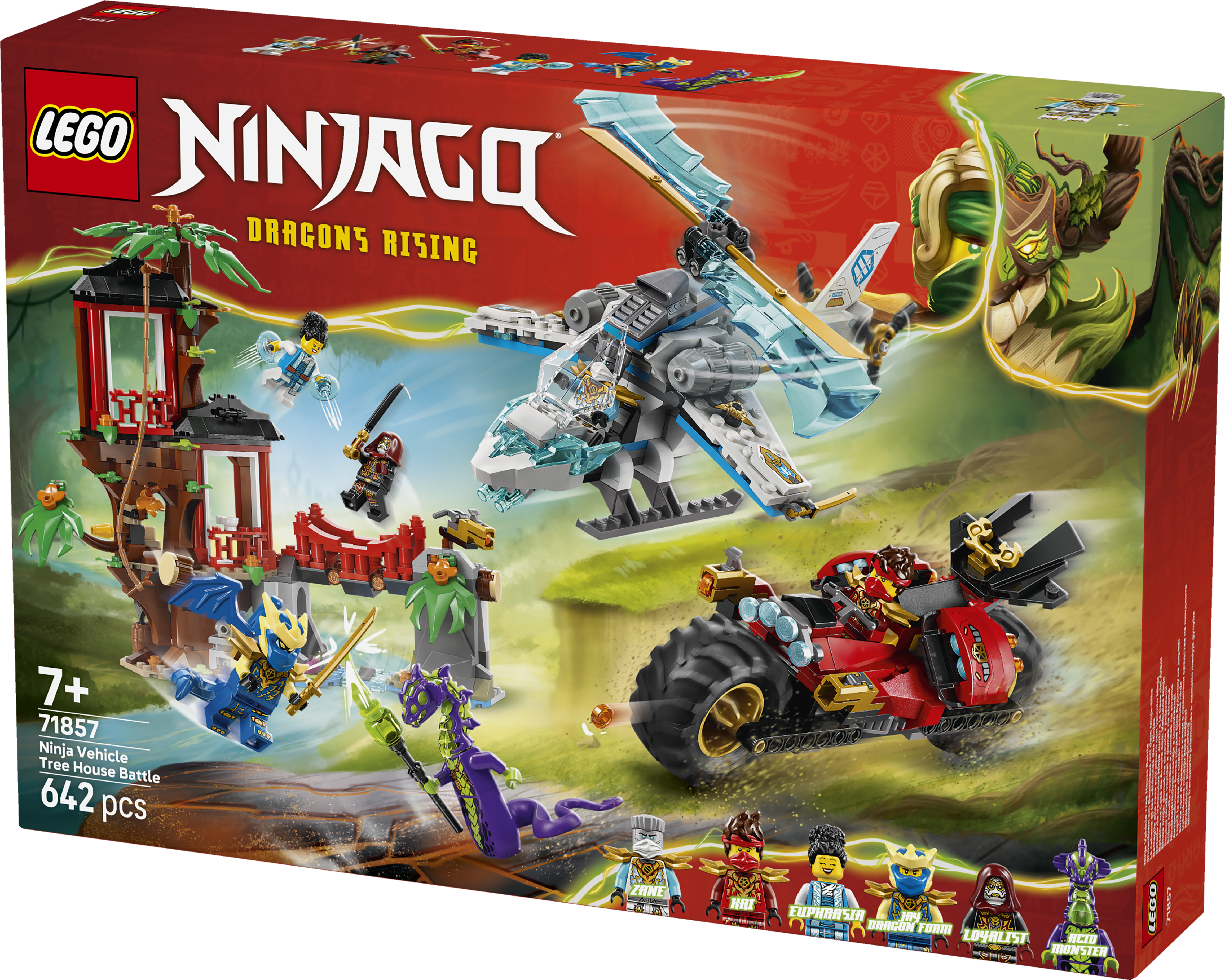 LEGO 71857 Ninjago Ninja Vehicle Tree House Battle