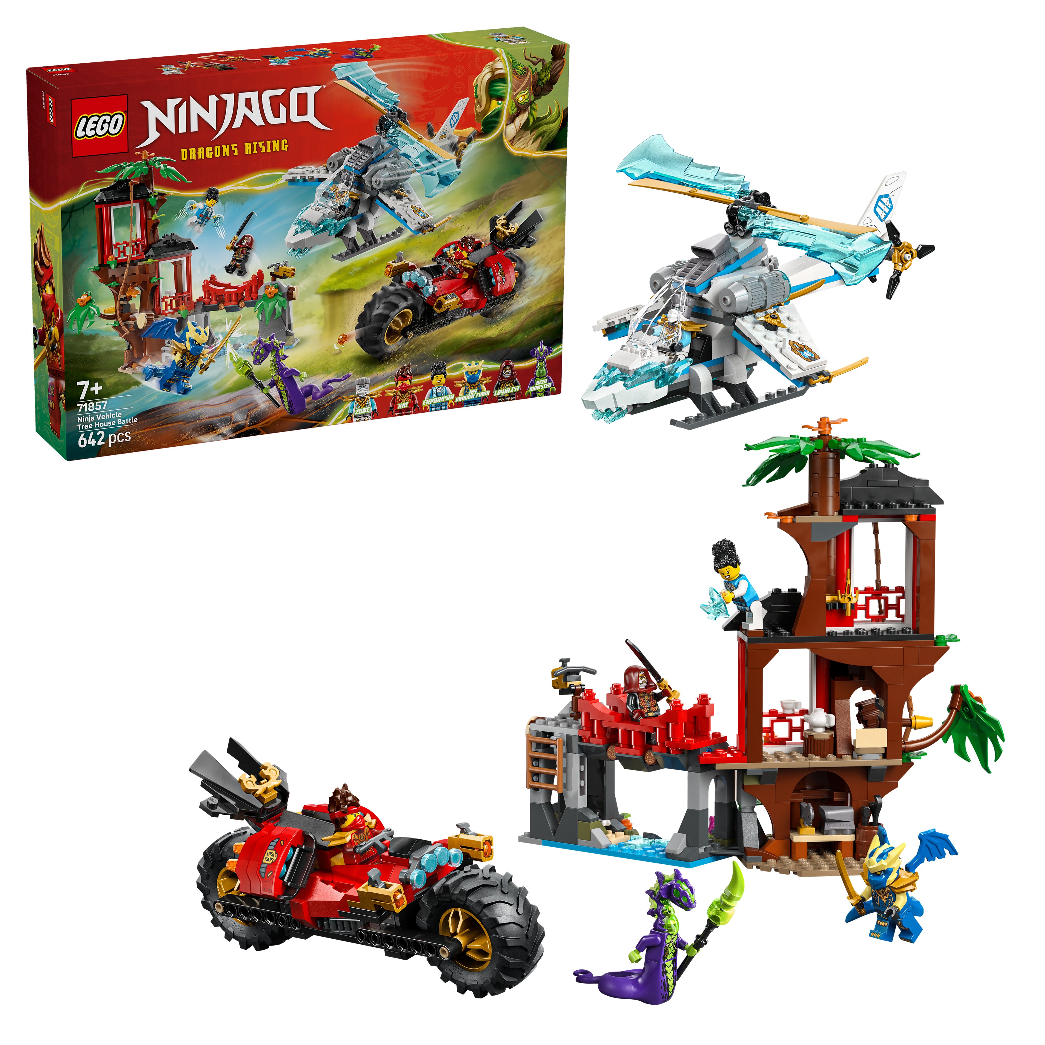 LEGO 71857 Ninjago Ninja Vehicle Tree House Battle