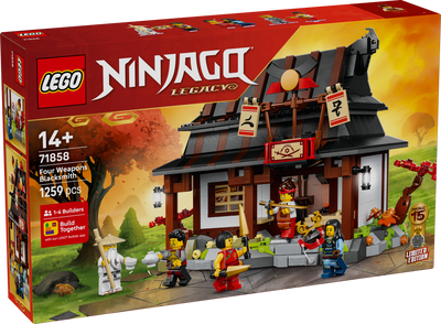 LEGO 71858 Ninjago Four Weapons Blacksmith 15th Anniversary