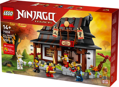 LEGO 71858 Ninjago Four Weapons Blacksmith 15th Anniversary