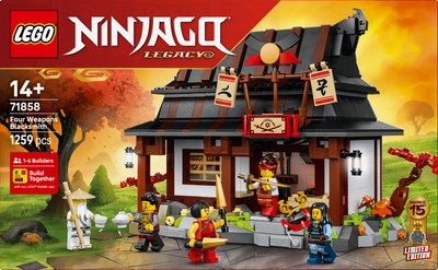 LEGO 71858 Ninjago Four Weapons Blacksmith 15th Anniversary