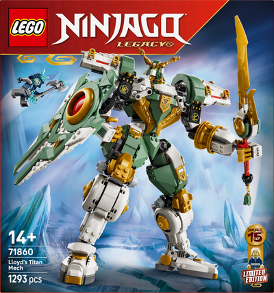 LEGO 71860 Lloyd's Titan Mech 15th Anniversary