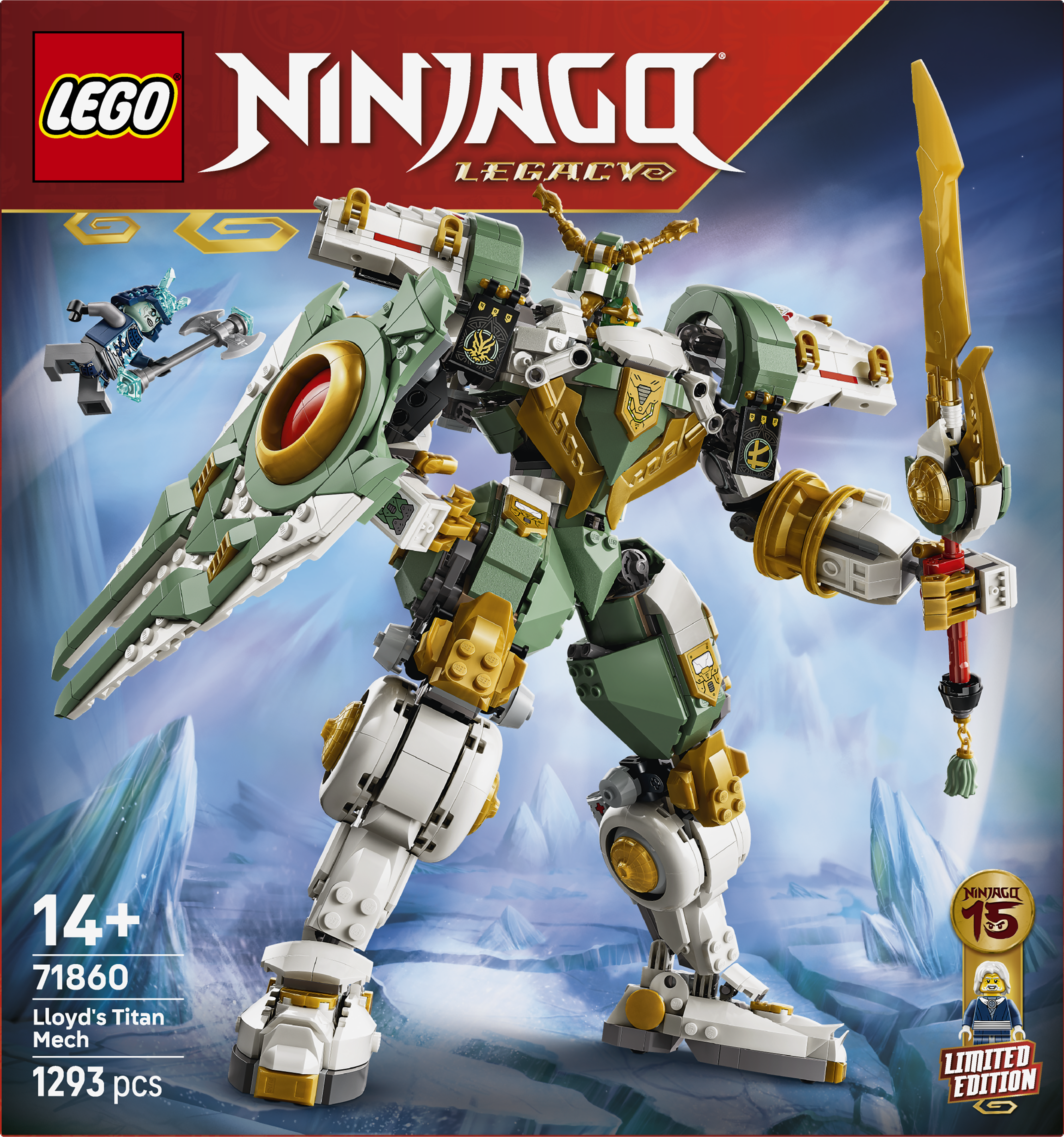 LEGO 71860 Lloyd's Titan Mech 15th Anniversary