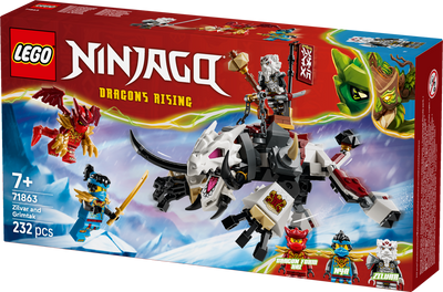 LEGO 71863 NINJAGO Zilvar and Grimtak the Dragon Beast