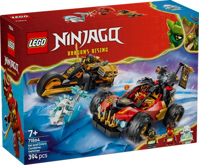 LEGO 71864 NINJAGO Kai and Cole’s Combiner Vehicles Toy
