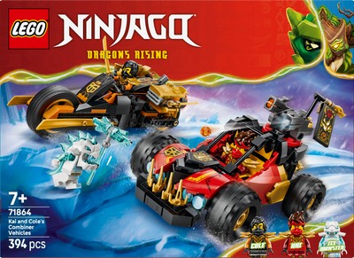 LEGO 71864 NINJAGO Kai and Cole’s Combiner Vehicles Toy