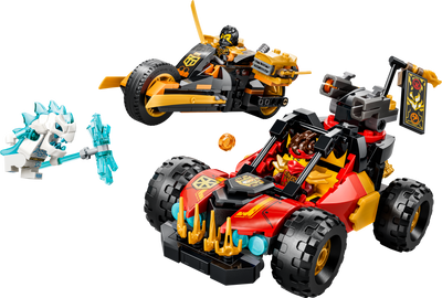 LEGO 71864 NINJAGO Kai and Cole’s Combiner Vehicles Toy