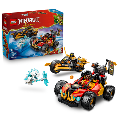 LEGO 71864 NINJAGO Kai and Cole’s Combiner Vehicles Toy