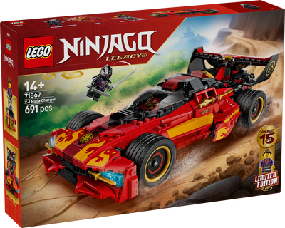 LEGO 71867 NINJAGO X-1 Ninja Charger 15th Anniversary Toy