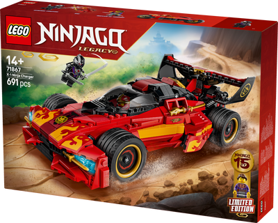 LEGO 71867 NINJAGO X-1 Ninja Charger 15th Anniversary Toy