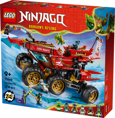 LEGO 71869 NINJAGO Land Bounty Toy Truck