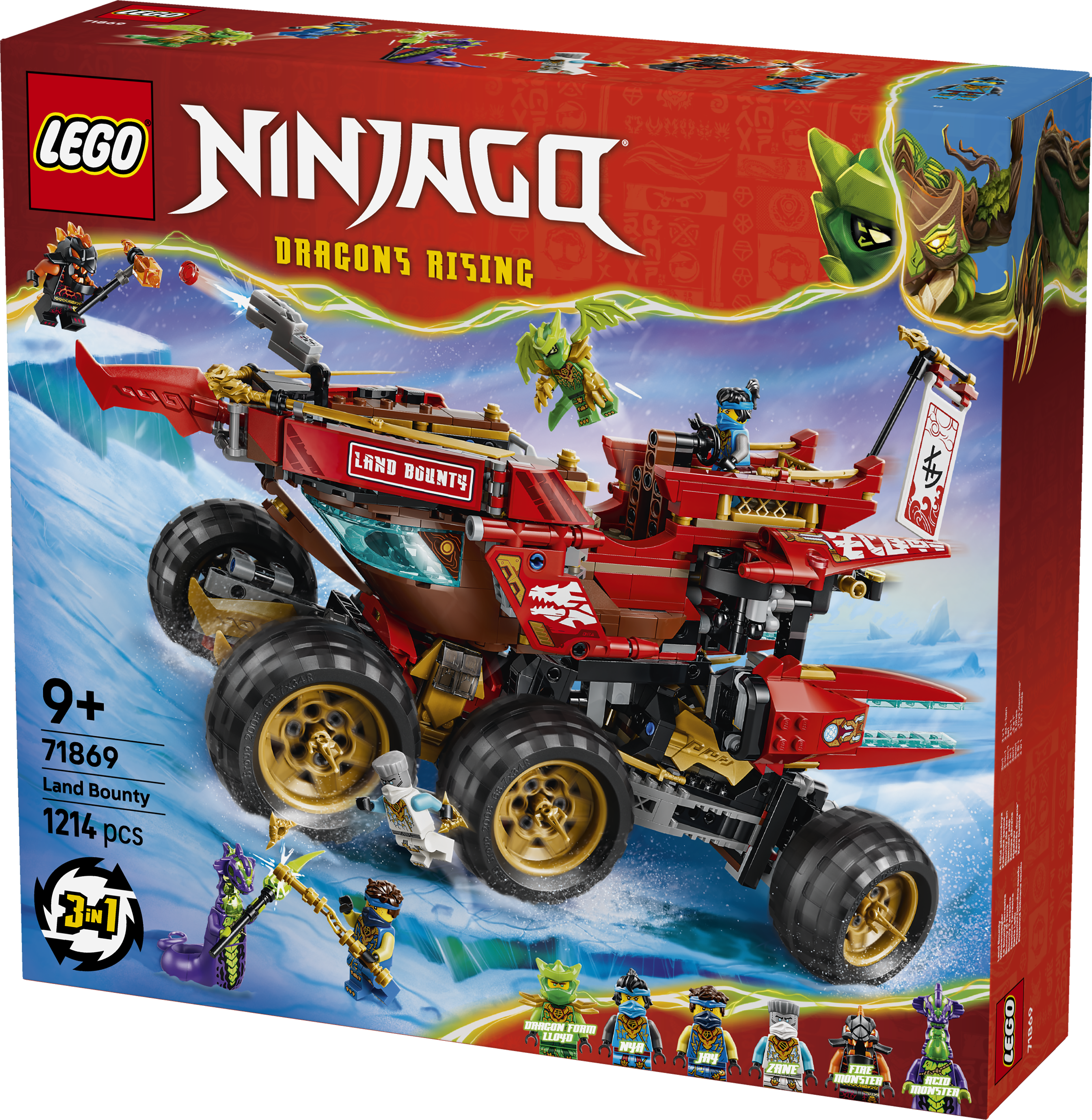 LEGO 71869 NINJAGO Land Bounty Toy Truck