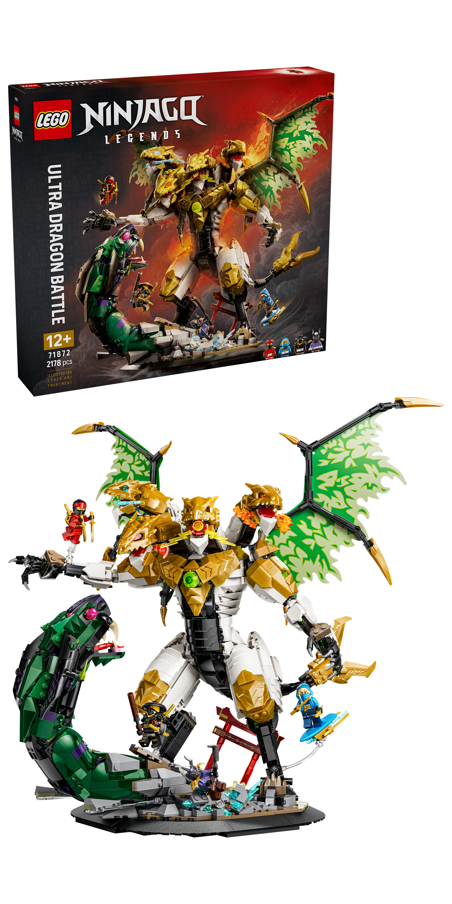 LEGO 71872 NINJAGO Ultra Dragon Battle Building Set