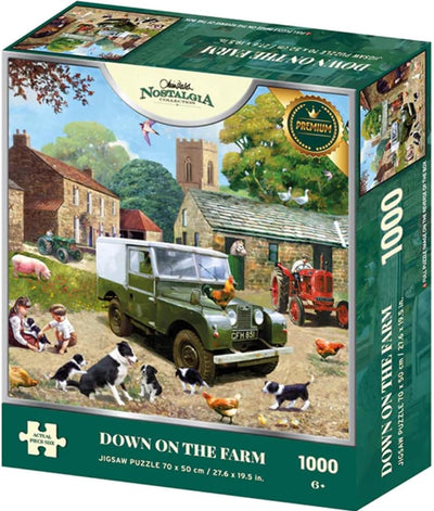 Nostalgia 1000 Puzzle Down On The Farm