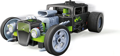 Clementoni- Science Museum Mechanics: Hot Rod & Rocket Truck Building Set