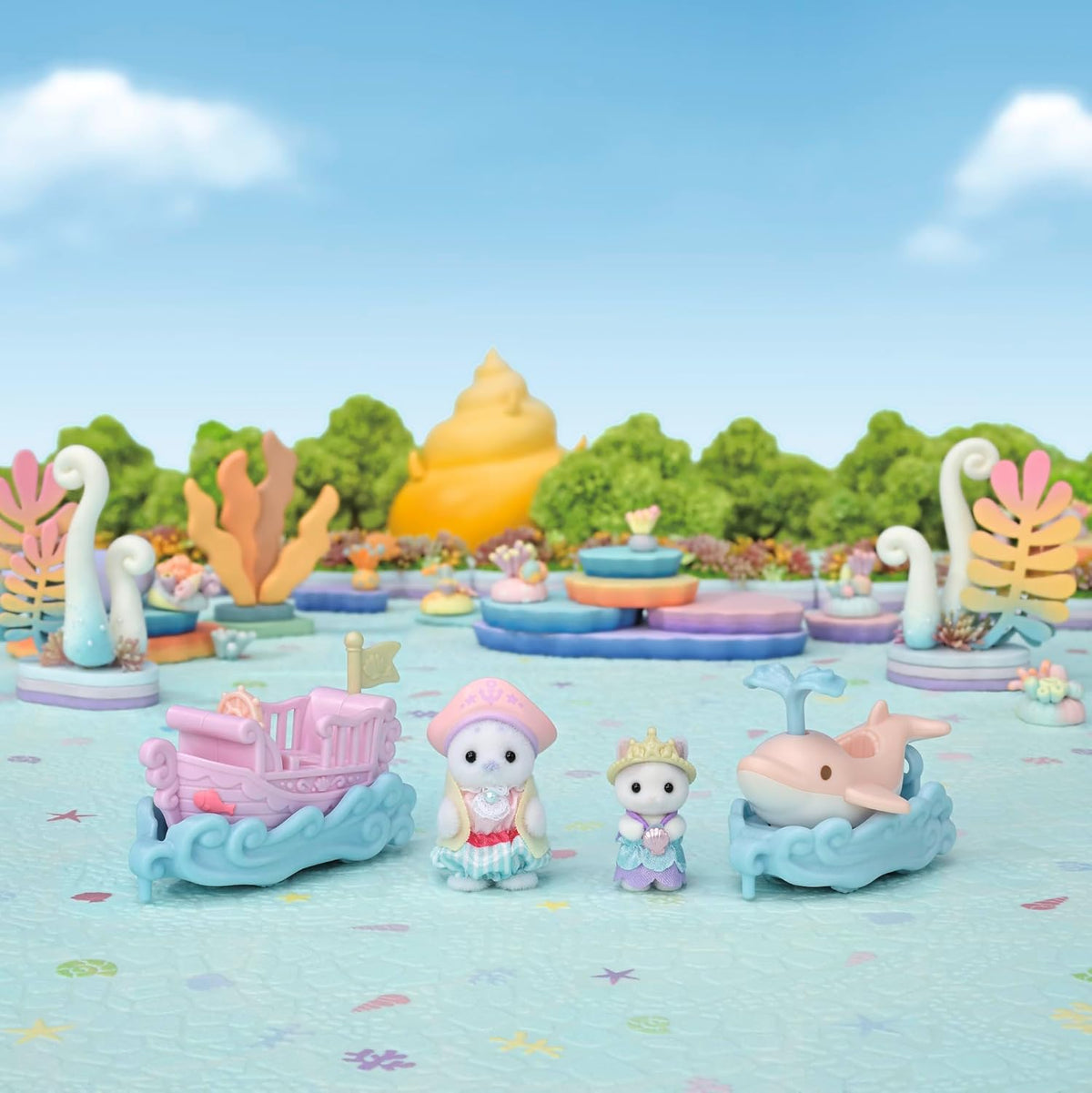 Sylvanian Families 5820 Amusement Park Ride Set