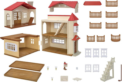 Sylvanian Families 5708 House Red Roof Country Home
