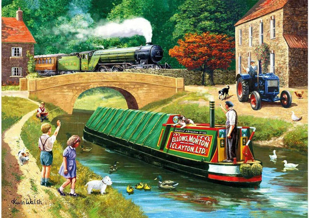 Nostalgia 1000 Puzzle Jigsaw Canal