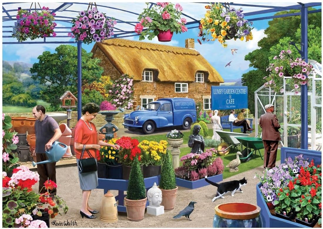 Nostalgia 1000 Puzzle At The Garden Centre