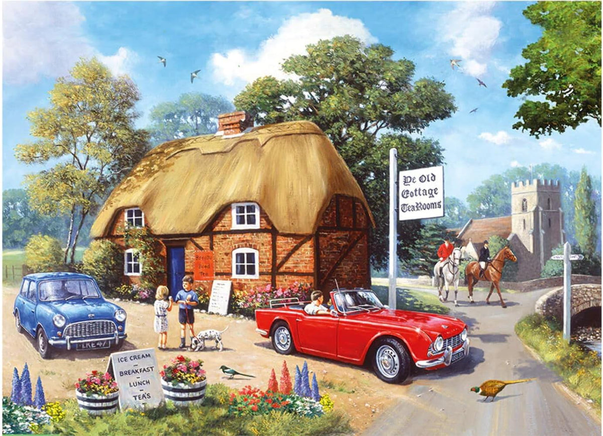 Nostalgia 1000 Puzzle Stop For Tea