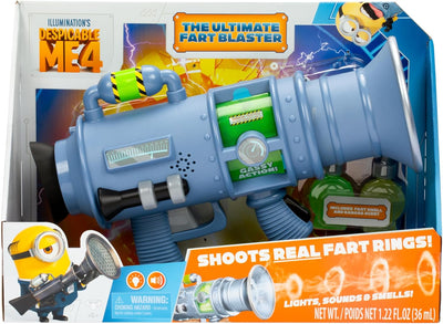Despicable Me 4 The Ultimate Fart Blaster; Blasts out REAL Fart Rings of fog