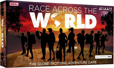 IDEAL Race Across the World Board Game