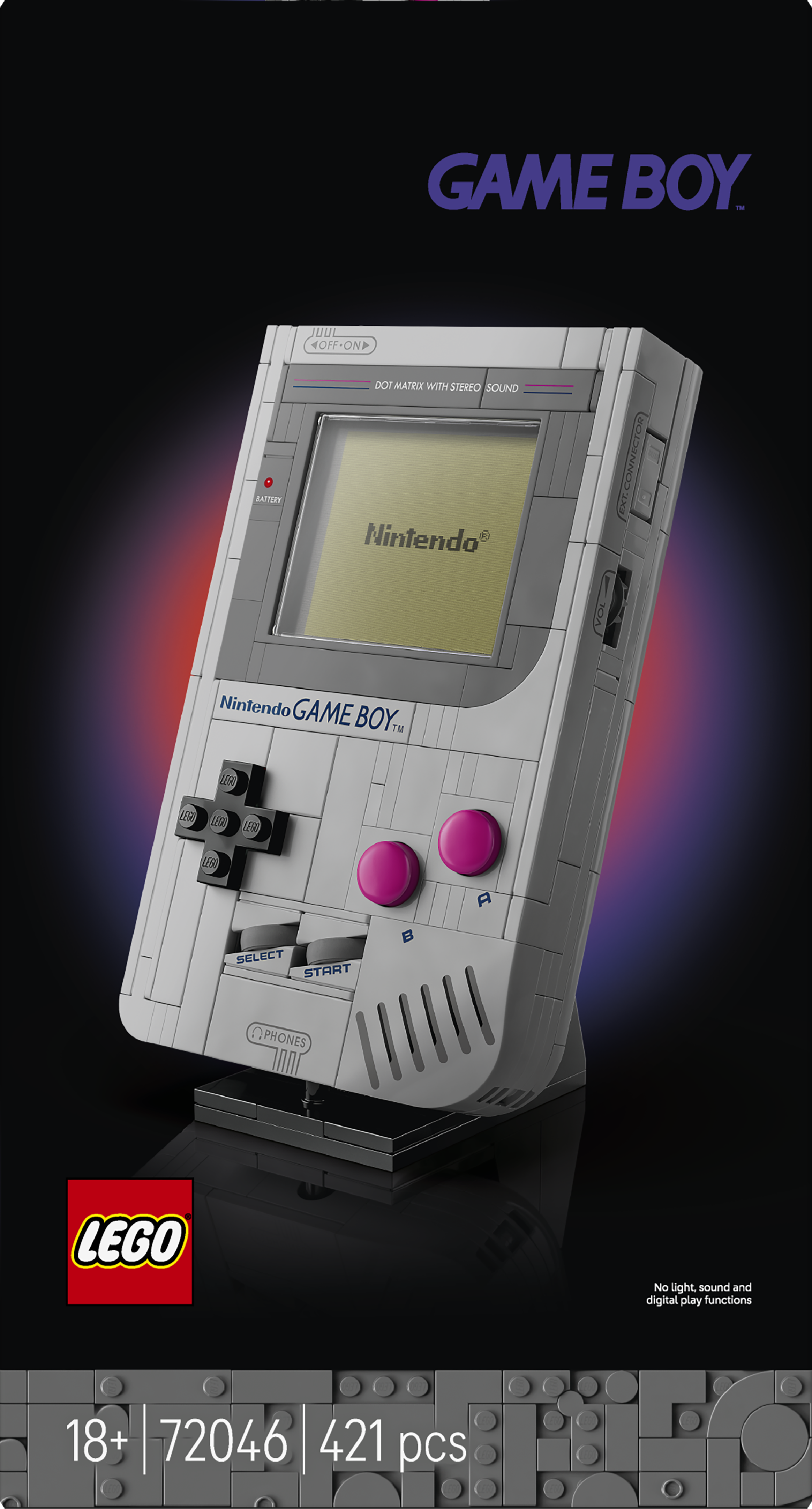 LEGO 72046 Game Boy Model Building Kit for Adults