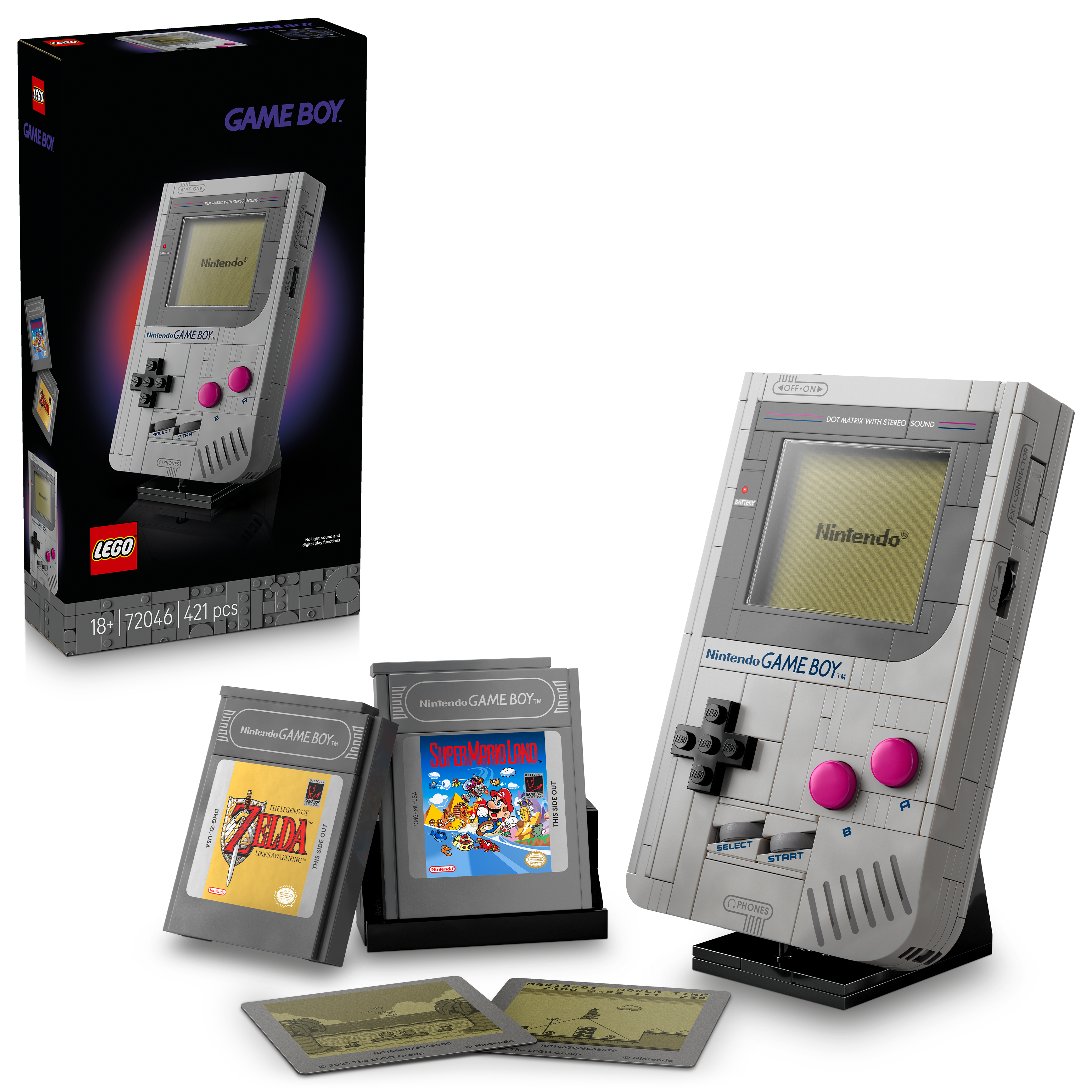 LEGO 72046 Game Boy Model Building Kit for Adults