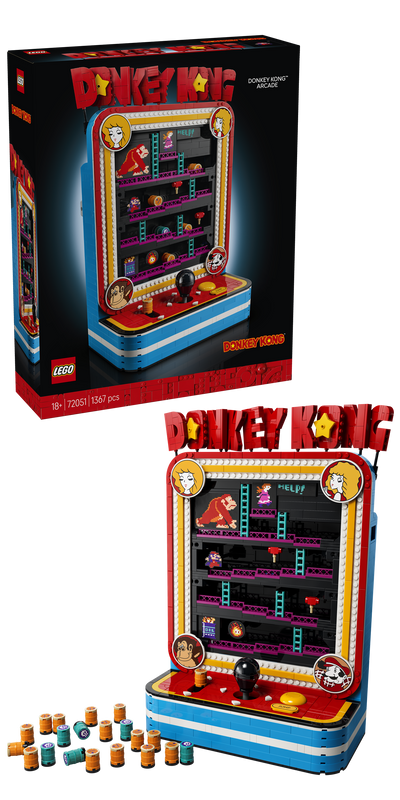 LEGO 72051 Donkey Kong Arcade Building Set