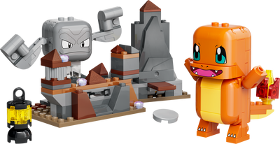LEGO 72157 Pokémon SMART Play: Charmander and Geodude’s Cavern Clash