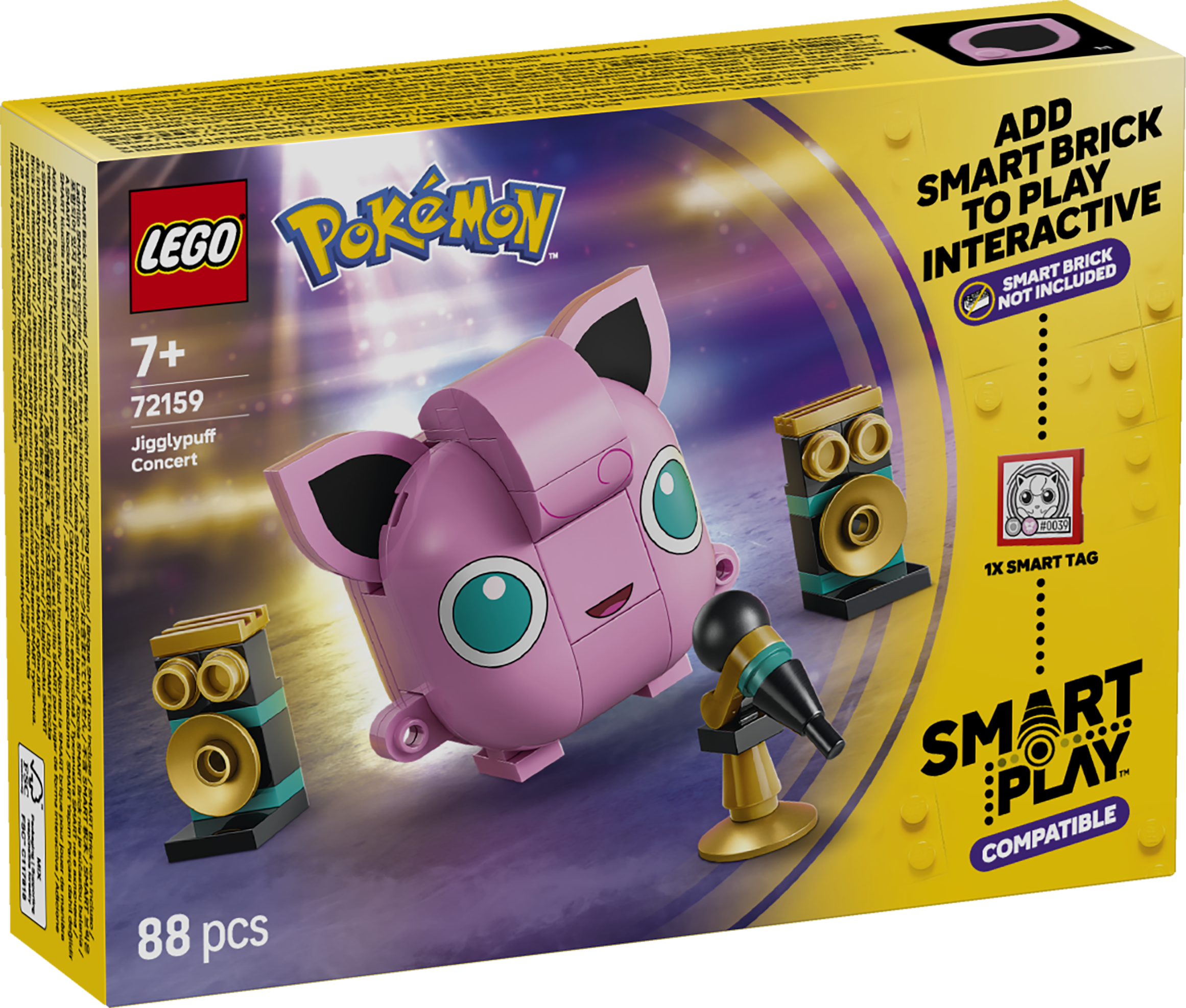 LEGO 72159 Pokémon SMART Play: Jigglypuff Concert Toy